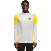 Puma Functioneel shirt 'Borussia Dortmund' geel / lichtgrijs / zwart