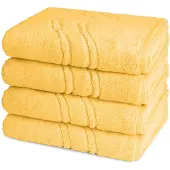Ross Dames en Heren 4 X handdoek - per set Cashmere feeling