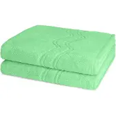 Ross Dames en Heren 2 X douchedoek - Als set Cashmere feeling