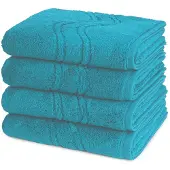 Ross Dames en Heren 4 X handdoek - per set Cashmere feeling
