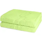 Ross Dames en Heren 2 X douchedoek - Als set Cashmere feeling