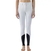 Equiline Crystalef High Waist Rijbroek Full Grip - Wit - NL36/IT40