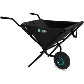 Vonroc Opvouwbare kruiwagen 50 liter | 30 kg. laadvermogen