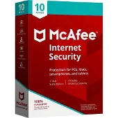 McAfee Internet Security | 10 Apparaten | Licentie voor 1 jaar | Ook voor tablet en mobiel
