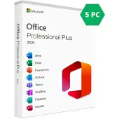 Office-keys.nl Microsoft Office 2021 Professional Plus - 5 Gebruikers