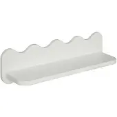 Atmosphera Golvende Wandplank Salina - 53x15x15cm - Wit