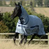 Bucas Vliegendeken Buzz-off Full Neck Blauw - 90/114