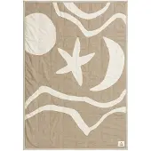 Ferm Living Sprei Kove Quilted Blanket Tan/Cashmere-120 x 80 cm