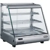 CombiSteel Warmhoudvitrine Combisteel, 130L, 68(b)x70(h)x58(d), 230V/1100W