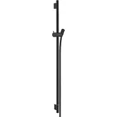 Hansgrohe unica s puro glijstang 90 cm met doucheslang, mat zwart