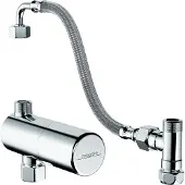Hansgrohe Ecostat thermostaat onderbouw voor hoekstopkraan, chroom