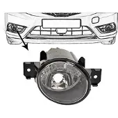 VAN WEZEL 3341998 Mistlamp
