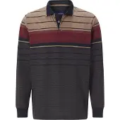Babista Shirt 'Filossi' beige / navy / wijnrood