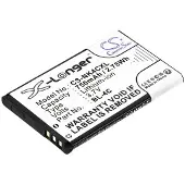 123accu SNOM BL-4C / C4C08T / C4C50T accu (750 mAh, huismerk)