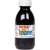 DEKA Glasverf transparant 125 ml zwart (02590)