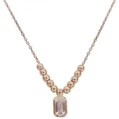 Christian Rose gouden zirkonia hanger