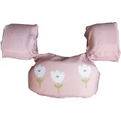 SLIPSTOP Puddle Jumper 3-6 jaar - roze tulpjes