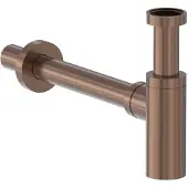 May Designsifon - Geborsteld Mat Koper PVD - Messing - 8718835383176 - Wastafels, Sifons