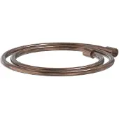 May Doucheslang Smooth 150 cm Geborsteld Mat Koper PVD