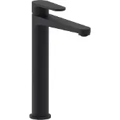 May Forma Wastafelkraan Verhoogd - Model L - Mat Zwart PED - Zonder Waste - Messing - Kranen, Wastafelkranen, Opbouw Wastafelkranen - 8718835381578