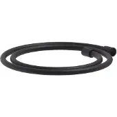 May Doucheslang smooth 150 cm mat zwart ped
