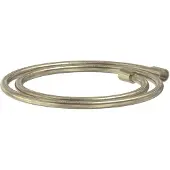 May Doucheslang Smooth 150 cm Geborsteld Mat Goud PVD