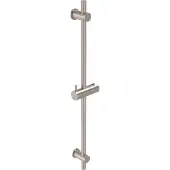 May Glijstang 70cm - Geborsteld Nickel PVD - Messing - Kranen, Douchekranen, Douchestangen - 8718835392154 - Kranen, Douchekranen, Douchestangen