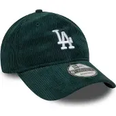 New Era Pet CORD 9TWENTY LOS ANGELES DODGERS DKG dames - Groen - One size