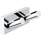 Nimco Keira - Dubbele handdoekhaak, chroom KE 22053-26