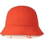 Swim Essentials Zonnehoed Omkeerbaar - Beige/rood - Crabby - 2/4 Years