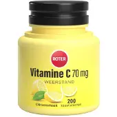 Roter 2x Vitamine C 70 mg Citroen 200 kauwtabletten