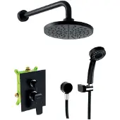 Novaservis Doucheset Nobless Tina, zwart, model SADA38051R, 5
