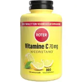 Roter Vitamine C 70 mg Citroen - 4 x 800 kauwtabletten - Voordeelverpakking