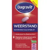 Dagravit Multivitaminen Weerstand - 2 x 60 kauwtabletten - Voordeelverpakking