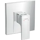 Hansgrohe Metropol ééngreeps douchemengkraan afbouwdeel met rechte greep, chroom