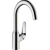Hansgrohe focus m42 eengreeps keukenmengkraan 220, chroom