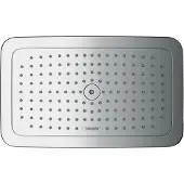 Hansgrohe Croma Select E hoofddouche - 28x17cm - rechthoek - 1 straalsoort - chroom 26257000