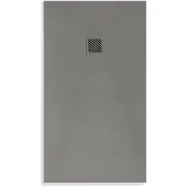Boss & Wessing Douchebak bws elsa composiet anti-slip 120x90x3 cm mat grijs