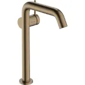 Hansgrohe tecturis s eengreeps wastafelkraan 240 fine coolstart voor waskommen, zonder waste, brushed bronze