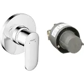 Hansgrohe Vernis Blend - eengreeps - inbouw douchemengkraan set - hoogglans chroom 71663000