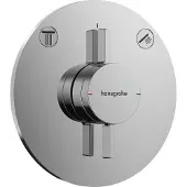 Hansgrohe DuoTurn S kraan inbouw voor 2 functies, chroom