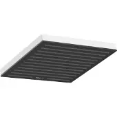 Hansgrohe Pulsify E - Hoofddouche, 26x26 cm, EcoSmart+, mat wit 24333700