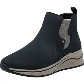 Rieker Damenschuhe Stiefel Stiefelette Blau Freizeit
