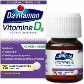 Davitamon 4x Vitamine D Volwassenen 75 smelttabletten