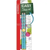 Stabilo EASYgraph Handschriftpotlood Linkshandig - Blauw Verpakking van 2