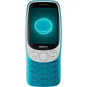 HMD 3210 4G Mobiele Telefoon - Blauw, 64GB Opslag, 128GB RAM, 2.4" Scherm