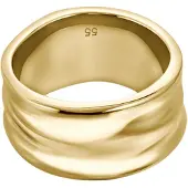 HUGO BOSS Ring met golvende structuur Maat L