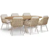 Coco Antoni/Brookline 240 cm dining tuinset 7-delig