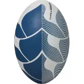 Canterbury Thrillseeker Rugby Ball Wit / Blauw 5