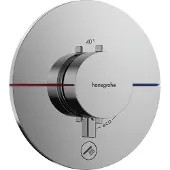 Hansgrohe showerselect comfort s thermostaat inbouw voor 1 functie en extra uitgang, chroom